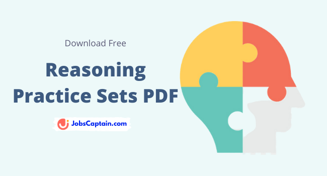Reasoning Practice Sets PDF