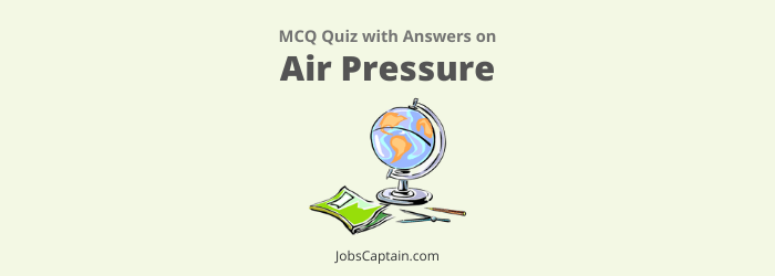 Air Pressure Quiz