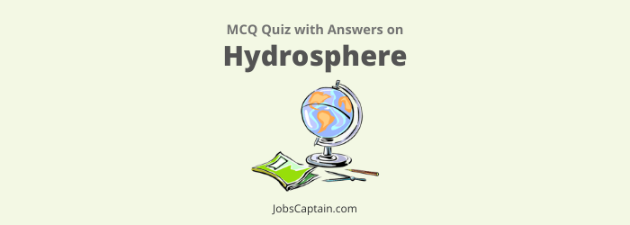Hydrosphere Quiz