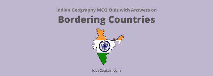 MCQ On Bordering Countries