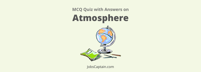 MCQ on Atmosphere
