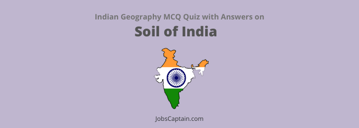 MCQ on Soil of India