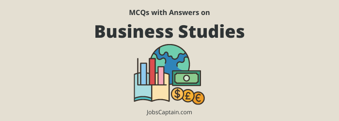 MCQ's On Business Studies