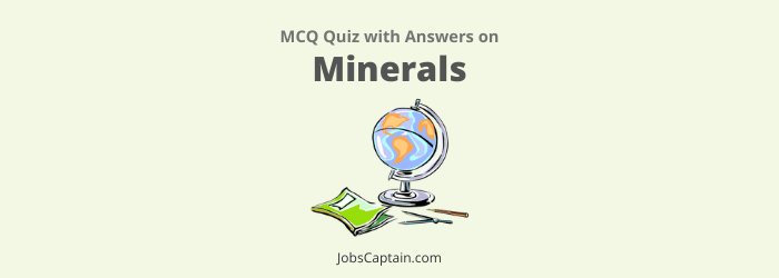 Minerals Quiz