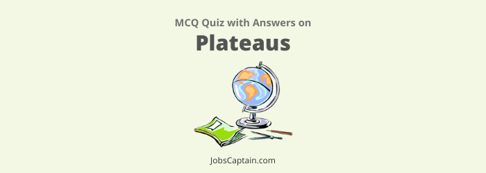 Plateaus Quiz