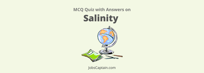 Salinity Quiz