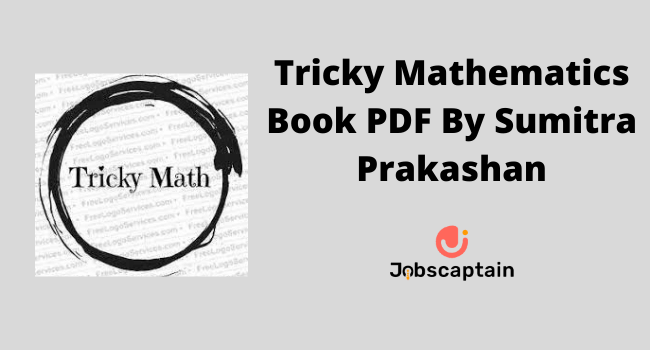 Tricky Mathematics Book PDF By Sumitra Prakashan