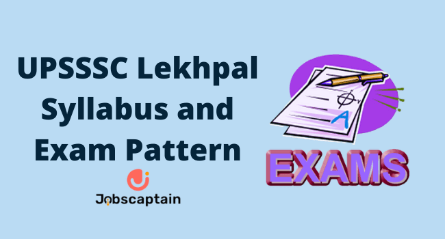 UP Lekhpal Syllabus and Exam Pattern