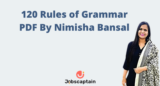 120 rules of grammar pdf by nimisha bansal