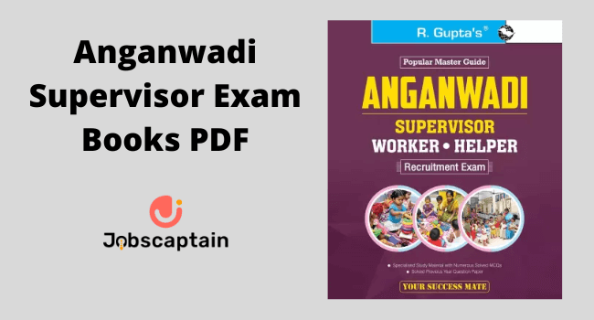 Anganwadi Supervisor Exam Books PDF