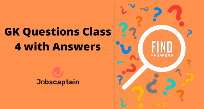GK Questions Class 4
