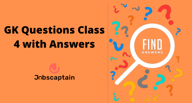 English Questions For Class 4 With Answers