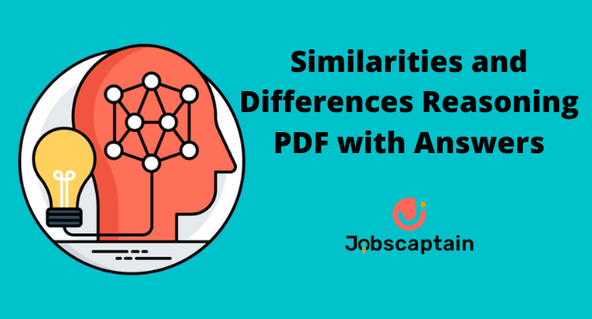Similarities and Differences Reasoning PDF
