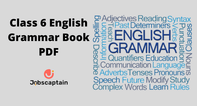 Class 6 English Grammar Book PDF