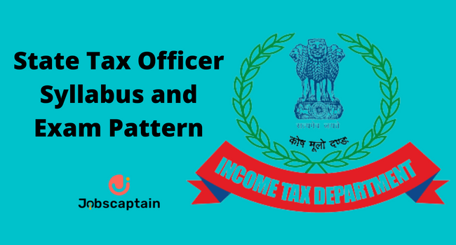 State Tax Officer Syllabus and Exam Pattern